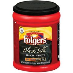 Folgers Black Silk Dark Ground Coffee